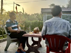 ông nội nghiện trà