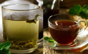 Is it better to drink green tea or black tea?