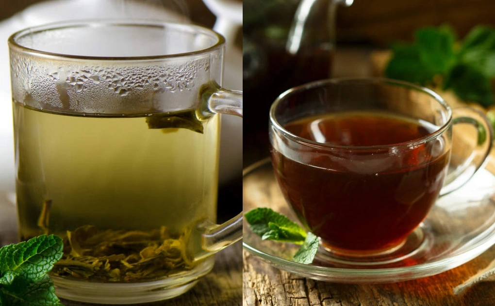 Is it better to drink green tea or black tea?