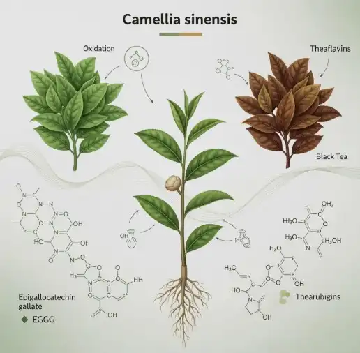 Trà và bản chất hóa sinh học
